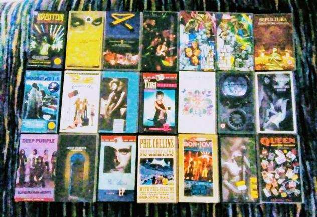 Stupenda collezione musicale in VHS