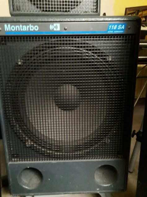SUB WOOFER MONTARBO 118A-600W-