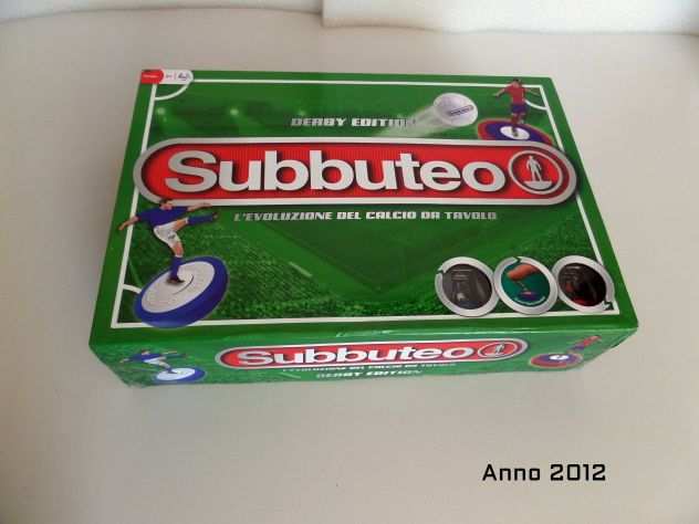 Subbuteo (Derby Edition) Anno 2012 (usato,completo, come nuovo)