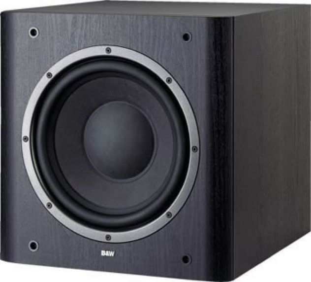 SUBWOOFER ATTIVO BampW ASW 650 SUB WOOFER AMPLIFICATO HOME THEATRE 12quot 30CM 200W