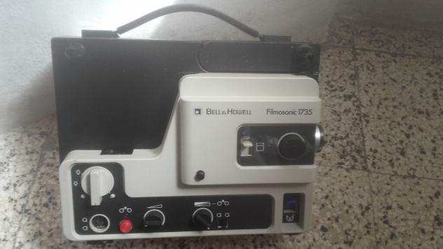 Super 8 Bell Howell filmsonic 1735 Bell Howell Usato