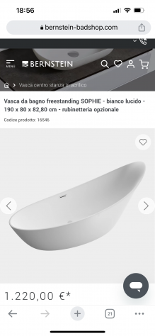 SUPER OFFERTA VENDO VASCA DA BAGNO NUOVA, ancora imballata