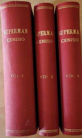 Superman, Cenisio nn. 142 - 3x volumi rilegati - Cartonato - (19761979)