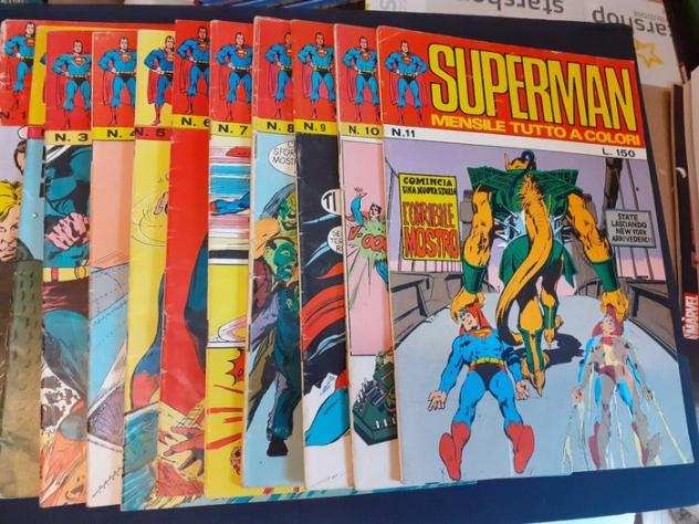 Superman Williams nn. da 1 a n.11 - prima serie completa - 11 Comic - Prima edizione - 19711972