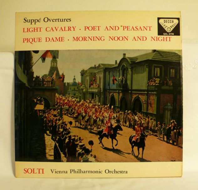 Suppeacute Overtures ndash Vienna Philarmonic Orchestra ndash Georg Solti ndash Decca SXL 2174