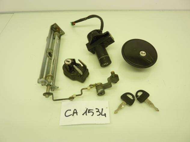 SUZUKI GS 550 M KATANA 82 kit chiavi blocchetto accensione portacasco serratura sottosella tappo serbatoio