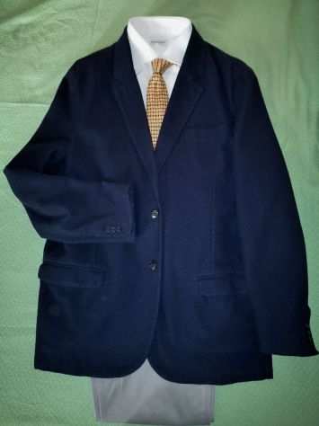 SVENDO ELEGANTE BLAZER COVERCOAT BLU 4 STAGIONI