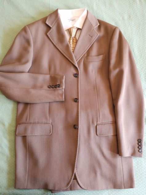 SVENDO ELEGANTE COMPLETO UOMO ORIGINALE FELLINI IN COVERCOAT