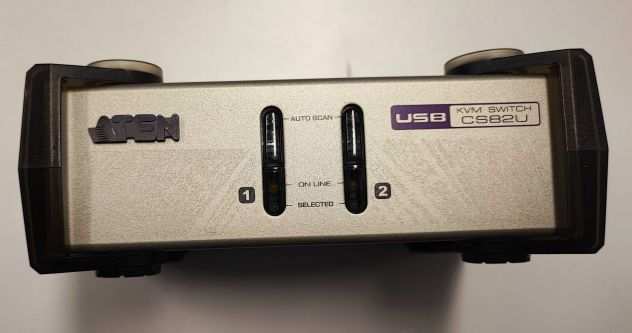 Switch KVM PS2-USB VGA 2-porte