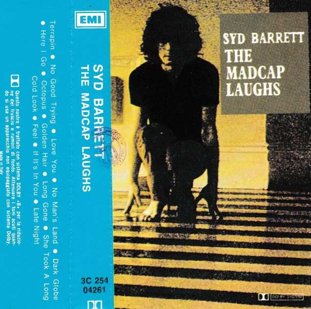 SYD BARRETT (Pink Floyd) The Madcap Laughs - Musicassetta,tape,MC,K7 - Italy EMI