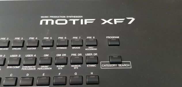 Synth Yamaha Motif XF 7