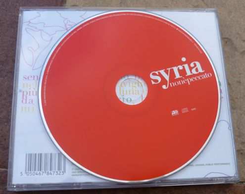 Syria - Non egrave peccato CD Originale