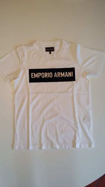 T shirt EMPORIO ARMANI Bambino Bianco