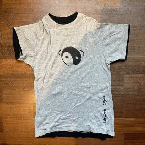 T-Shirt Grafica Usata, Cotone, Taglia S, Design Unico, Cond