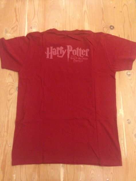 t-shirt Harry Potter, bordeaux, taglia M