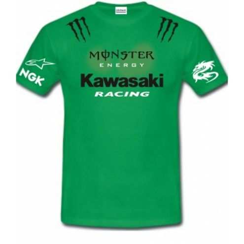 T-SHIRT KAWASAKI MONSTER NINJA KZ Z 1000 750 600 NAKED MOTOGP SUPERBIKE VARI COLORI S-XXXL