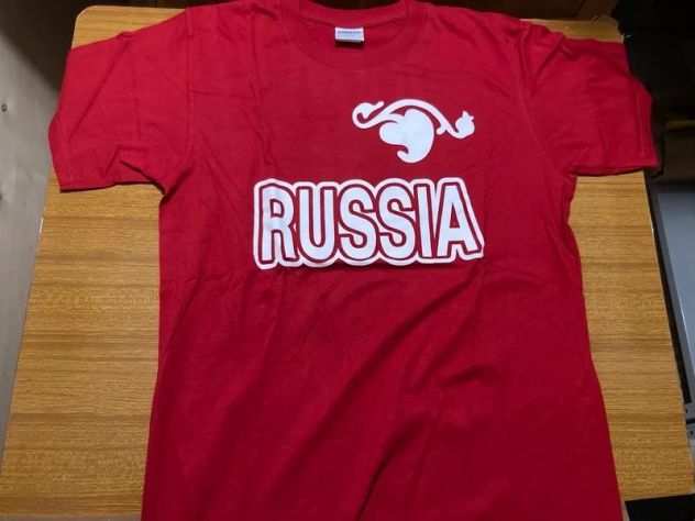 T-Shirt o maglia acquista in Russia rossa con stampa taglia M