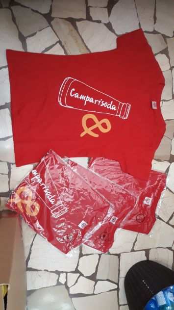 T-SHIRT PROMO CAMPARI NEW UOMO DONNA