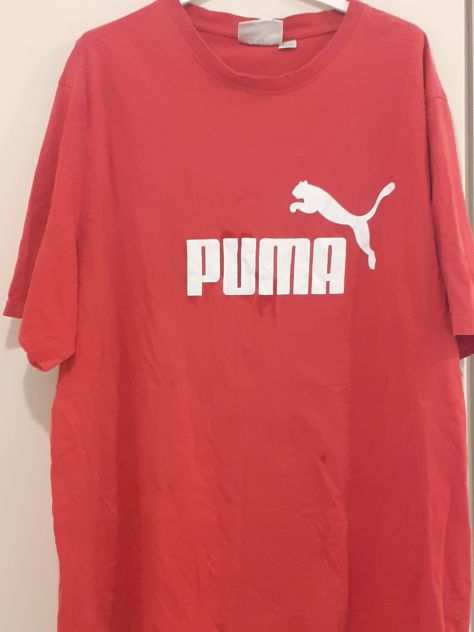 T-shirt Puma rossa XL