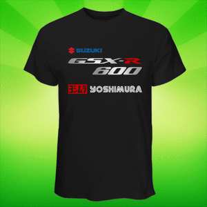 T-SHIRT SUZUKI GSX-R 600 750 1000 YOSHIMURA MOTO GP VARI COLORI S-XXXL FELPA E POLO