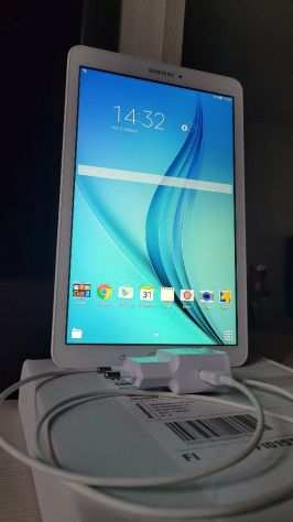 Tablet Originale Samsung Galaxy Tab E 9.6 WiFi 9.6 Pollici HD Bianco 128GB Slot