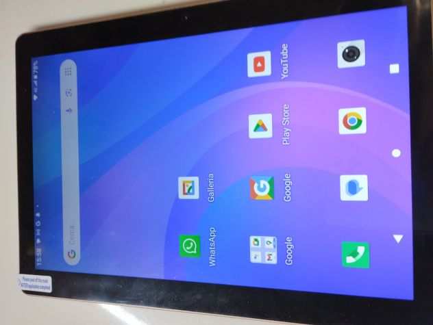 Tablet PC telefono nuovo schermo enorme 10 pollici vanno due sim memoria 64 giga