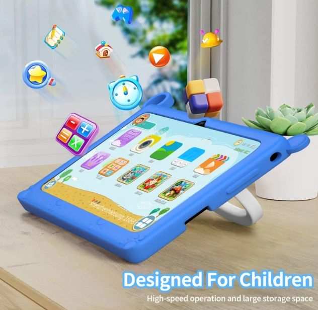 Tablet per bambino nuovo con custodia antiurto Android