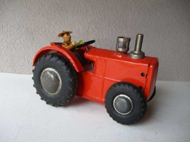 tada japan tin tractor 1960 - Giocattolo di latta