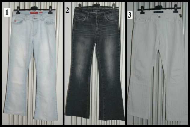 Taglia 26 (ita 40), Stock di 3 Pezzi Pantaloni Jeans