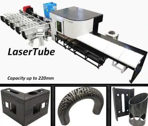 Taglio laser tubo mod TF522cp