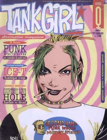 Tank Girl magazine dal numero 0 al 5 - General Press 1995