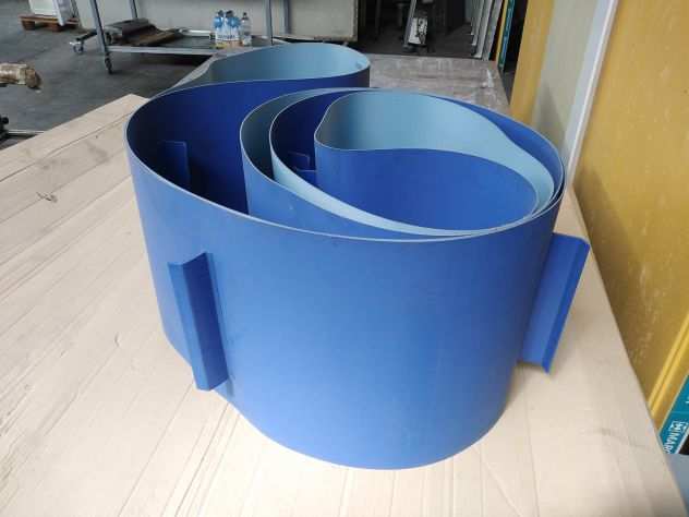 Tappeto in PVC blu NUOVO rif. PVC02GG