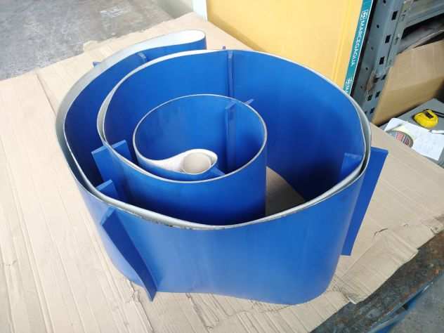 Tappeto in PVC blu NUOVO rif. PVC08GG