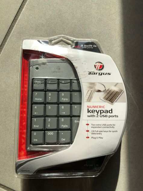 Targus Keypad NUOVO - Tastierino numerico USB