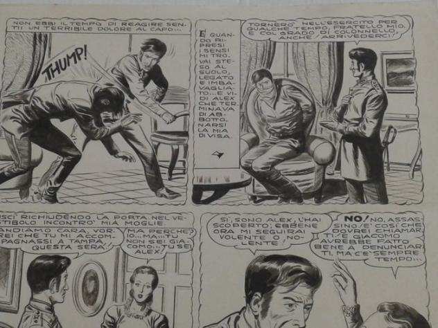 Tarquinio, Sergio 3x Original pages quotRay Foxquot - (1954)