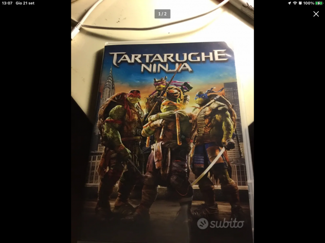 TARTARUGHE NINJA DVD
