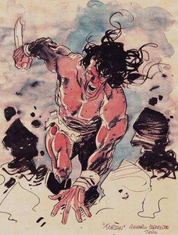 Tarzan 1 - Original Artwork by Giancarlo Caracuzzo - Pagina sciolta - Copia unica - (2020)