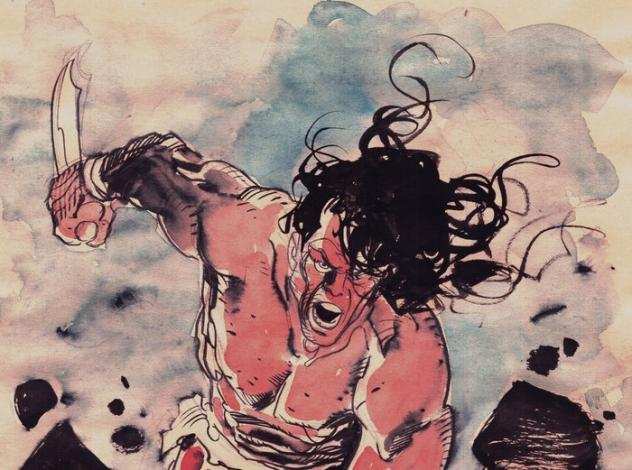 Tarzan 1 - Original Artwork by Giancarlo Caracuzzo - Pagina sciolta - Copia unica - (2020)