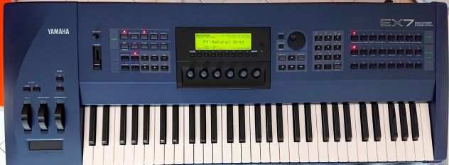 Tastiera Yamaha EX7 Made in Japan 61 tasti con custodia Rockbag e manuali