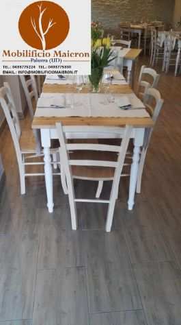 Tavoli Cuneo Per Arredo Bar Ristorante Pizzeria Shabby Chic