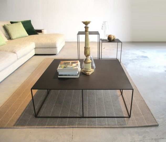 tavolino quadrato IRONY design ZEUS