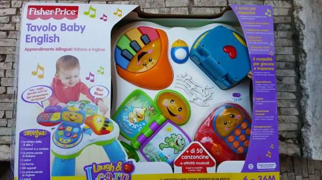 Tavolo Baby English Fisher Price