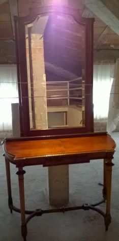 Tavolo con specchio Luigi XVI