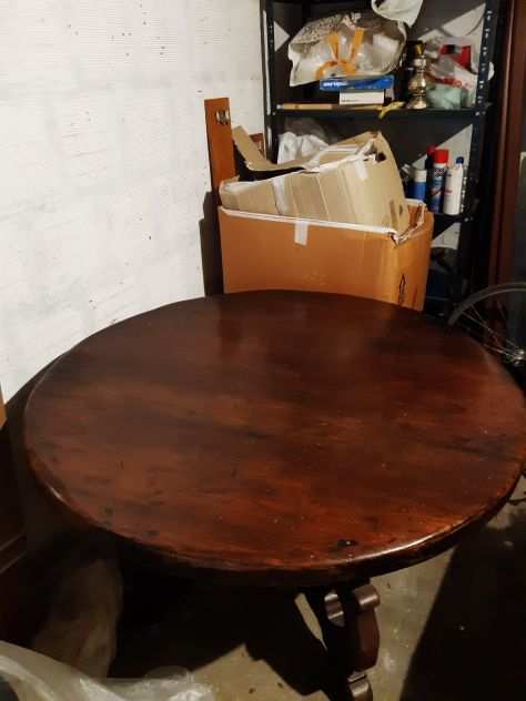 Tavolo legno di rovere