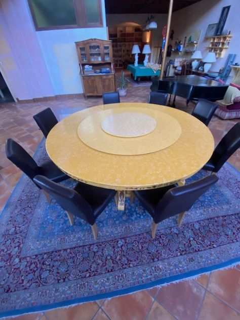 Tavolo rotondo cinese diametro 250 cm