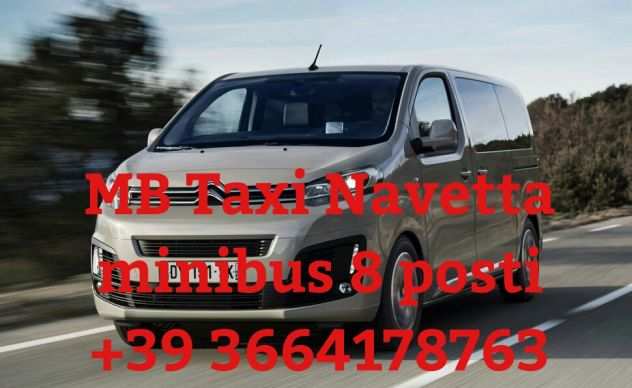 Taxi Navetta 366 417 8763 Transfer Milano Marittima minibus 8 p