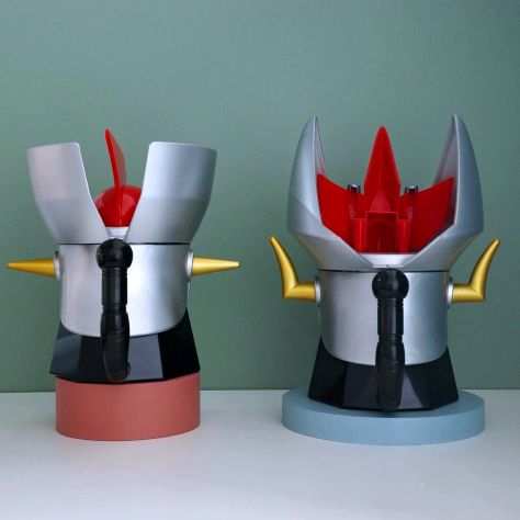 TAZZA MUG ACCIAIO INOX MAZINGA Z  GRANDE MAZINGA  GUNDAM  TRANSFORMERS