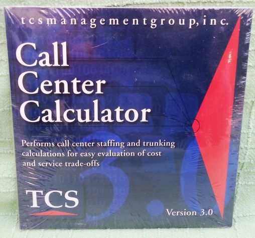 TCS CALL CENTER CALCULATOR SW VINTAGE ANNI 90