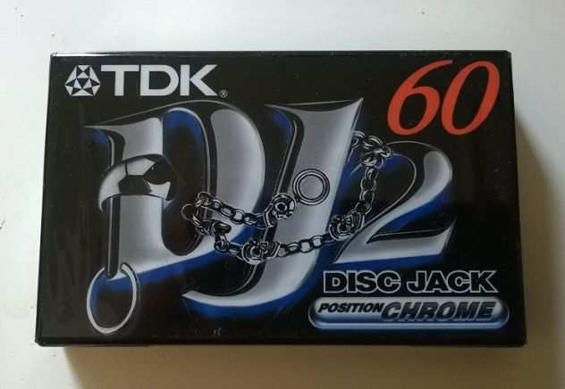 TDK DJ2 e SF cassette da 60 minuti sigillate