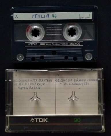 TDK MA-X 90 audiocassetta usata